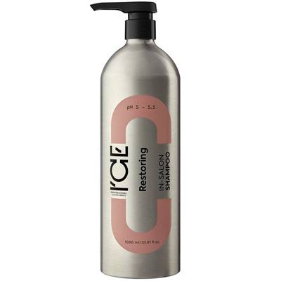 ICE Restoring Шампунь восстанавливающий для процедуры реконструкции волос ФЛАКОН 1000 мл
