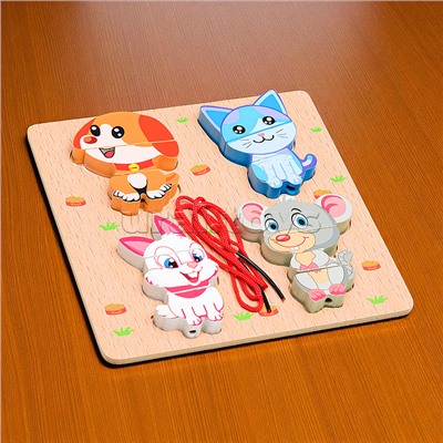 Пазл-вкладыш "Малыши"