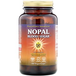 HealthForce Superfoods, Nopal Blood Sugar, 180 VeganCaps