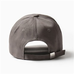 Кепка MINAKU Heart, серый, размер 56-58