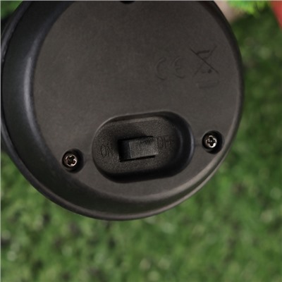 Садовая фигура - фонарь «Гном Welcome» 9×15×25 см, Greengo