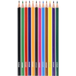Карандаши пластиковые 12цв ЦКП12КР Creativiki