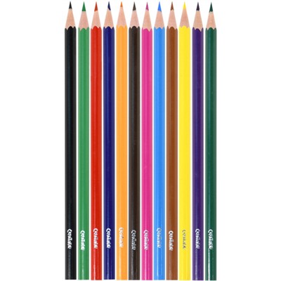 Карандаши пластиковые 12цв ЦКП12КР Creativiki