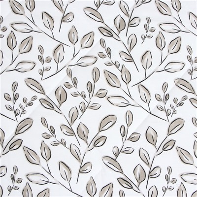 Покрывало евро LoveLife Leaflets, 200×230±5 см, жатка