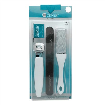 Zinger Набор педикюрных инструментов 4 предмета / Classic SIS 68 3203