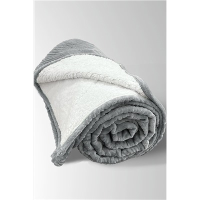 Плед Флайфи ФФ-071 светло-серый НАТАЛИ, 958249