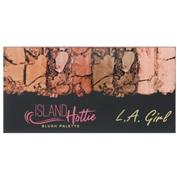 L.A. Girl, Палетка румян Island Hottie Blush Palette, 4 г (каждый оттенок)