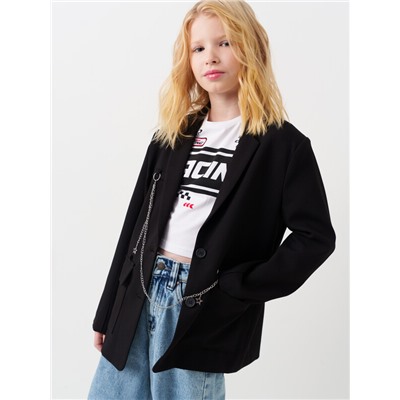 Жакет текстильный для девочек