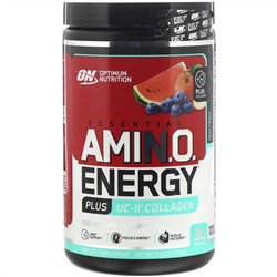 Optimum Nutrition, Энергия незаменимых аминокислот плюс коллаген UC-II, «Фруктовая фиеста», 270 г (9,5 унций)