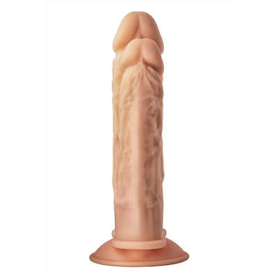 Телесный анально-вагинальный фаллоимитатор Double Penetrator - 19,5 см.
