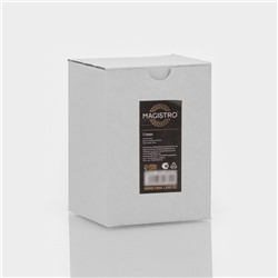 Стакан Magistro «Женская фигура», 150 мл, с двойными стенками, 8×11 см, стекло, прозрачный