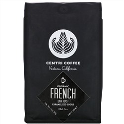Cafe Altura, Organic Centri Coffee,  French, Dark Roast, Whole Bean, Caramelized Sugar, 12 oz (340 g)