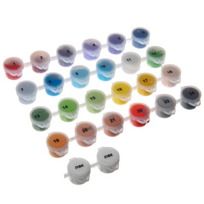 Картина по номерам на подрамнике 30×40 см, Мстители