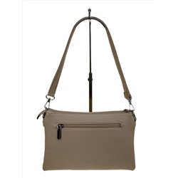 Женская сумка из искусственной кожи, цвет бежевый