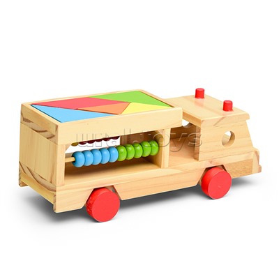 Машина с конструктором (5 дет.)