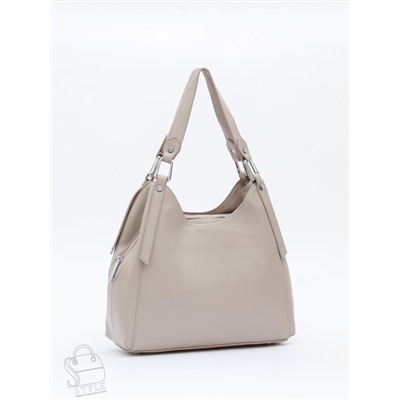 Сумка женская кожаная 0966CH apricot Polina&Eiterou