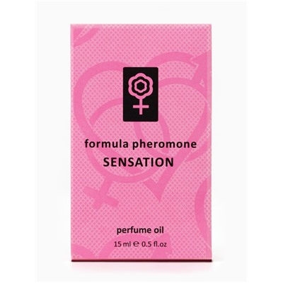 Парфюмерное масло женское с феромонами Formula Pheromone Sensation, 15 мл (по мотивам Bombshell (Victoria's secret)