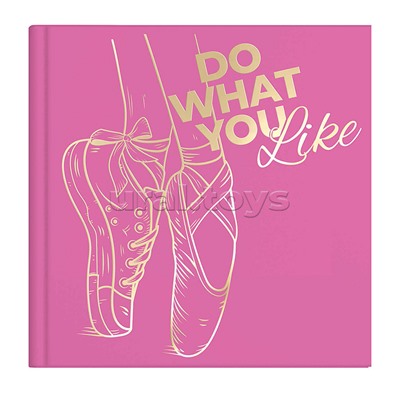 Записная книжка 80л. А6 "Будь разной" 105х105 мм, твёрдый переплёт, полноцветна