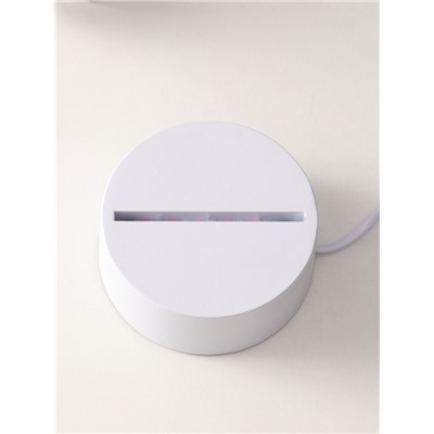 Светильник 3D RISALUX «Коняшка. Винца не найдётся?» LED-ночник, RGB, от сети, 9.5×15×13.5 см