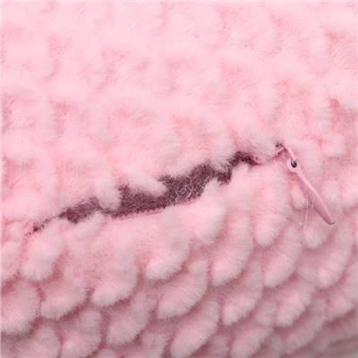 Подушка декоративная «Этель. Треугольник», d=40 см, розовая