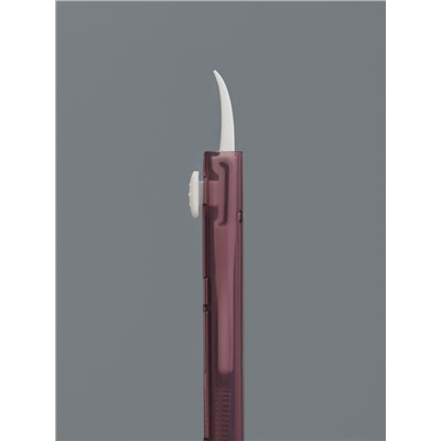 Щеточка для бровей и ресниц, 2в1, 7 см, МИКС