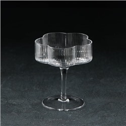 Креманка «Флер», 9.8×12 см, стекло, прозрачная