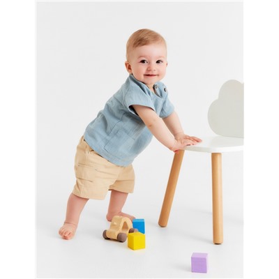 Футболка детская детская MINAKU, рост 68-74 см, серая