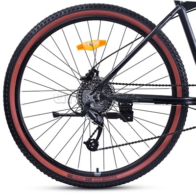 Велосипед 29" Rocket Crater Alloy HD 29, цвет черный, размер 21"