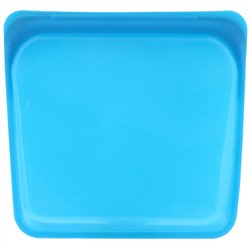 Stasher, Reusable Silicone Food Bag, Sandwich Size/Medium, Blueberry, 15 fl oz (450 ml)