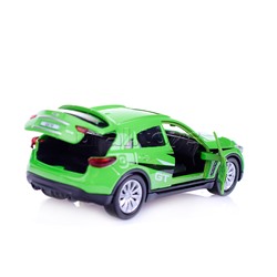 Машина металл свет-звук "Infiniti QX70 Спорт" 12см, открываются двери, инерц.