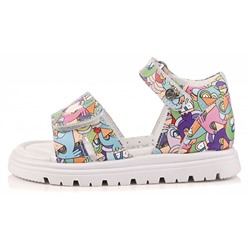 6-712116-2403 цветн Сандалии для девочек (26-30)/6