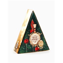 Чай новогодний чёрный «Время волшебства», с лимоном, в коробке-ёлке, 100 г