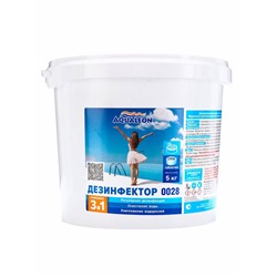 Медленный стабилизированный хлор Aqualeon комплексный таб. 200 г, 5 кг