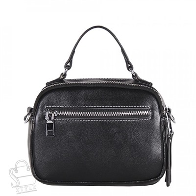 Сумка женская кожаная 8717VG black Vitelli Grassi