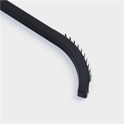 Плечики - вешалки для одежды LaDо́m Soft-touch, 41.5×21.5×1.1 см, 3 шт., антискользящее покрытие