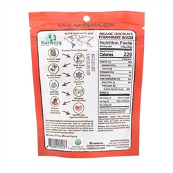 Natierra, Organic Freeze-Dried, Chocolate Strawberry Slices, 1.5 oz (43 g)