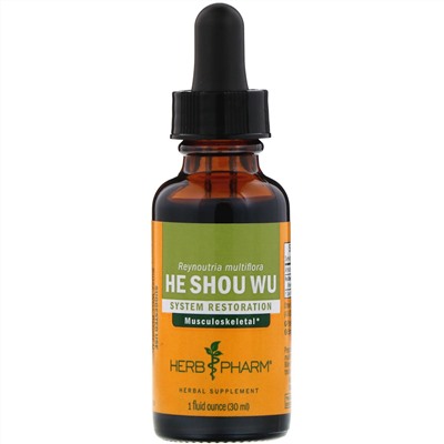Herb Pharm, Хо Шоу Ву, 1 жидкая унция (29,6 мл)