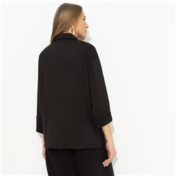 Жакет в полоску, Безупречные манеры (черный)