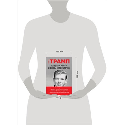 Эксмо Мэри Л. Трамп "Слишком много и всегда недостаточно. Правила семьи Трамп, которые сломали братьев, но сделали Дональда 45-м Президентом США"