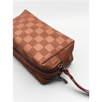 Sunflower Косметичка-пенал 2 отделения 5108, коричневый 23563