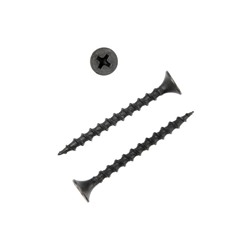 Саморез 3.5×41 мм ТУНДРА PREMIUM, потай, крупная резьба, шлиц PH, фосфатированный, 1 кг
