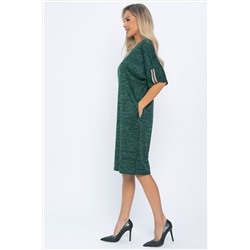 Платье трикотажное Кайла (зеленое) П14587-10М