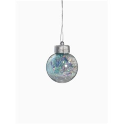 Ёлочные игрушки «Калейдоскоп», шары новогодние, d=6 см, набор 12 шт., МИКС