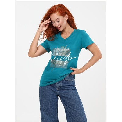 Колеус - футболка петроль