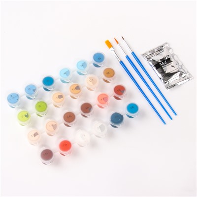 Картина по номерам на холсте с подрамником «Морской мир», 40×50 см