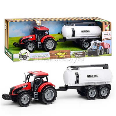 Трактор "Трудяга №2" в коробке