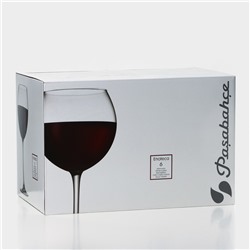 Бокалы для вина Paşabahçe Enoteca, 630 мл, набор 6 шт., стекло, прозрачные