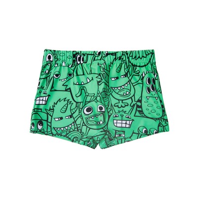 Плавки-шорты трикотажные для мальчиков, короткие