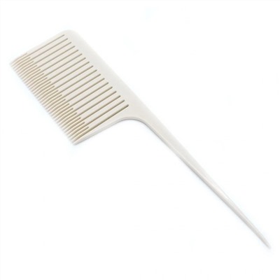 Nail Art Расчёска для мелирования (пластиковый хвост), белый 16620