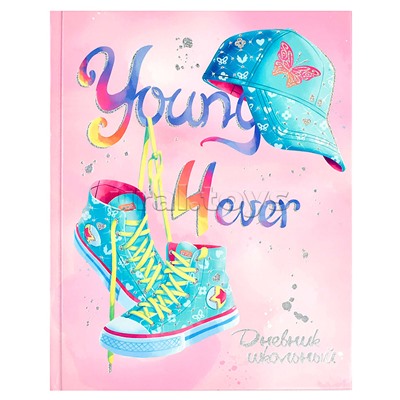 Дневник 1-11 кл. 48л. А5+ "Уличный стиль" твёрдый переплёт, голографическая фольга, глл. ламин.